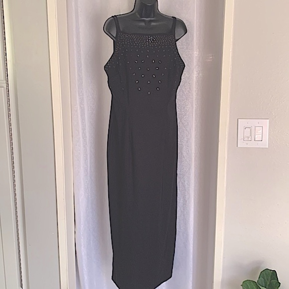 CDC Formal Maxi Dress with Beading Sz:12
